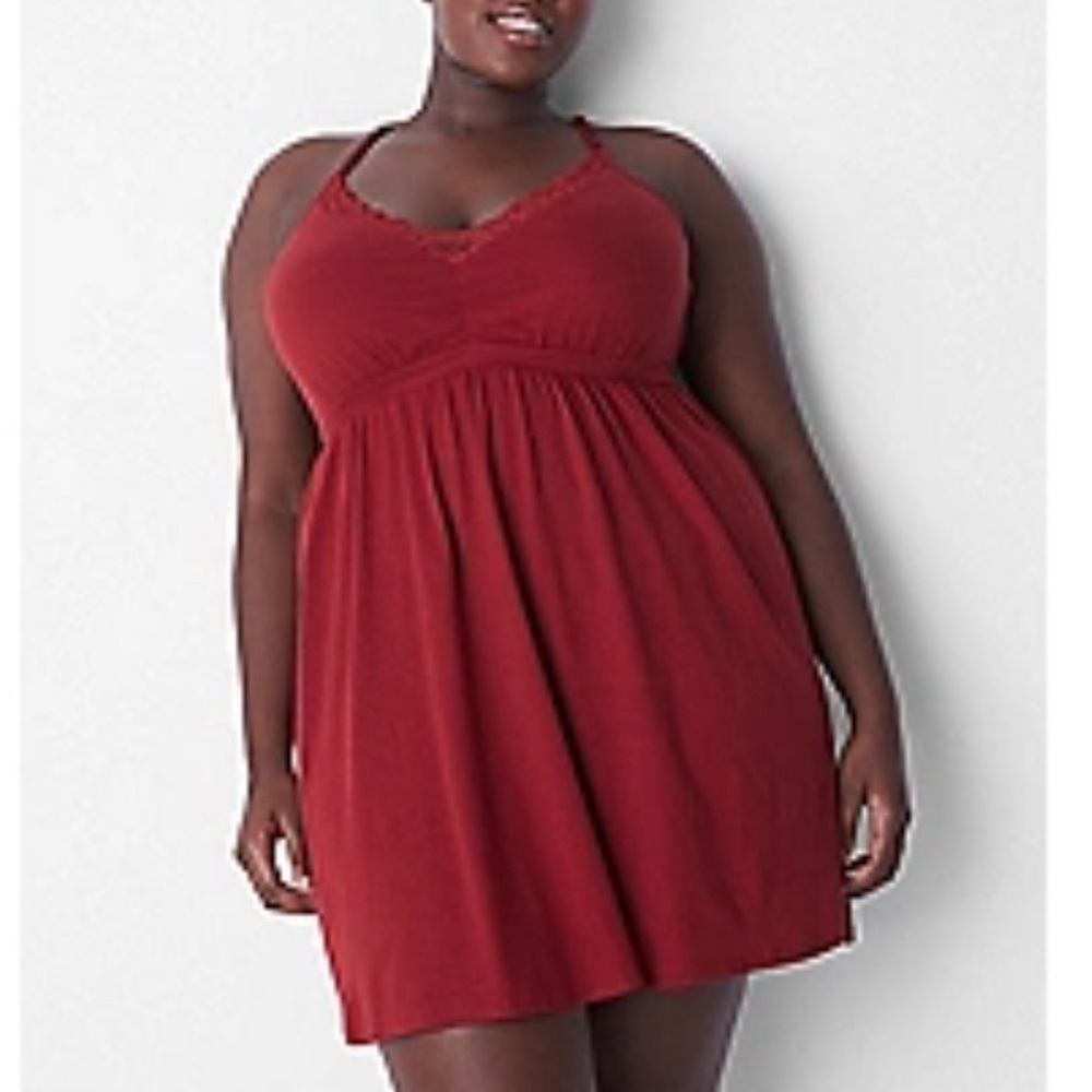 Cacique by Lane Bryant Cotton Chemise. Size 18/20.